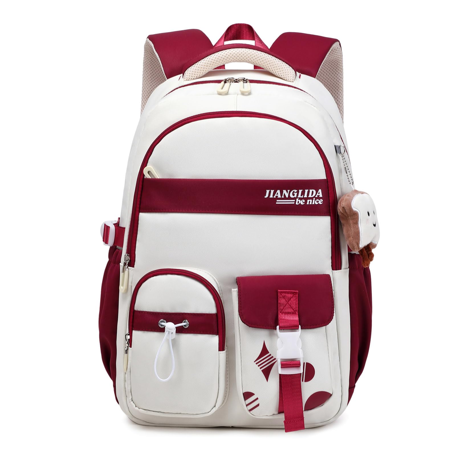 FANDARE Zaino Casual Scuola Porta PC Università Borsa Uomo Donna Da Viaggio Adolescenti