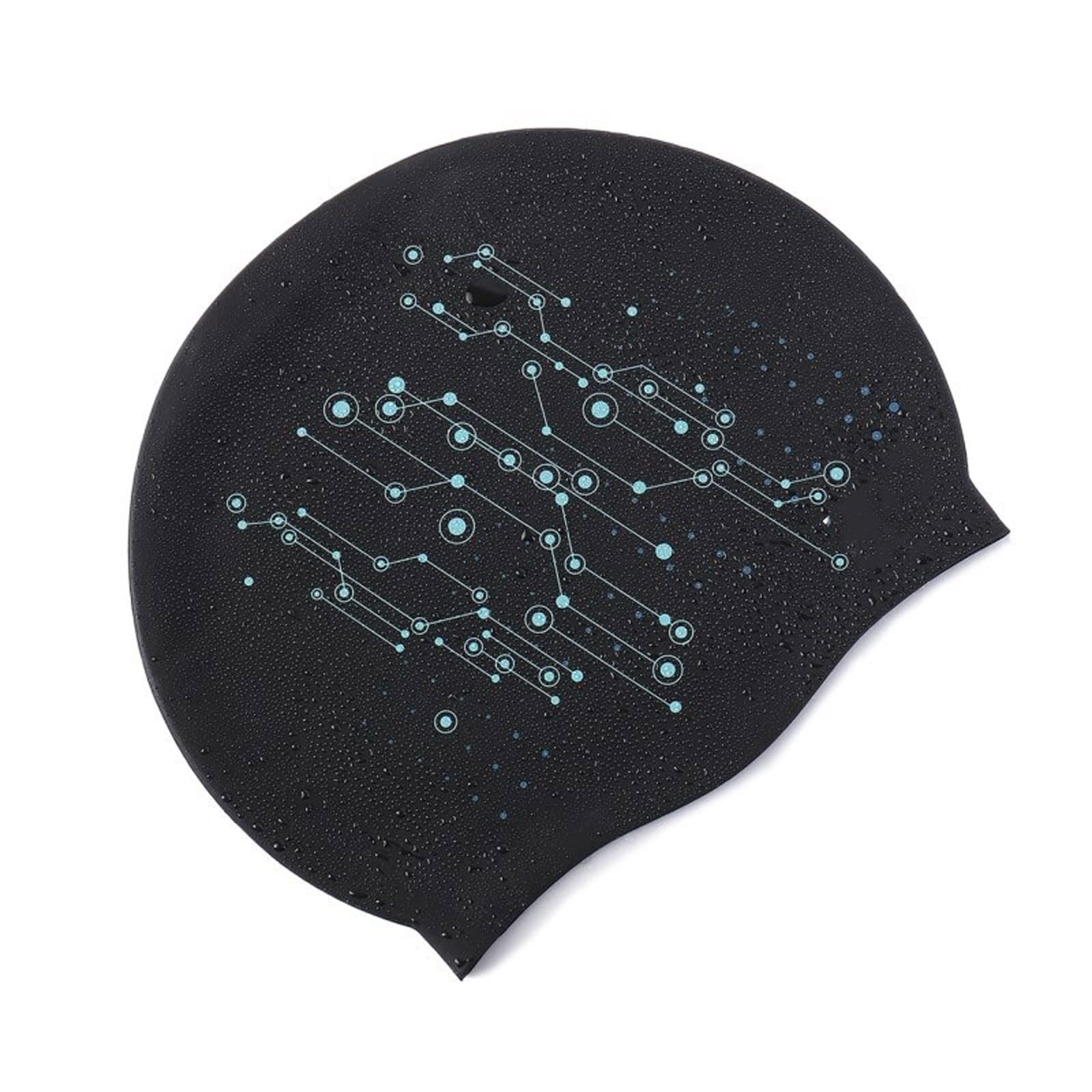 Cuffia da nuoto unisex cuffia da nuoto impermeabile in silicone per uomini donne accessori professionali per piscina accessori per adulti bambini sport