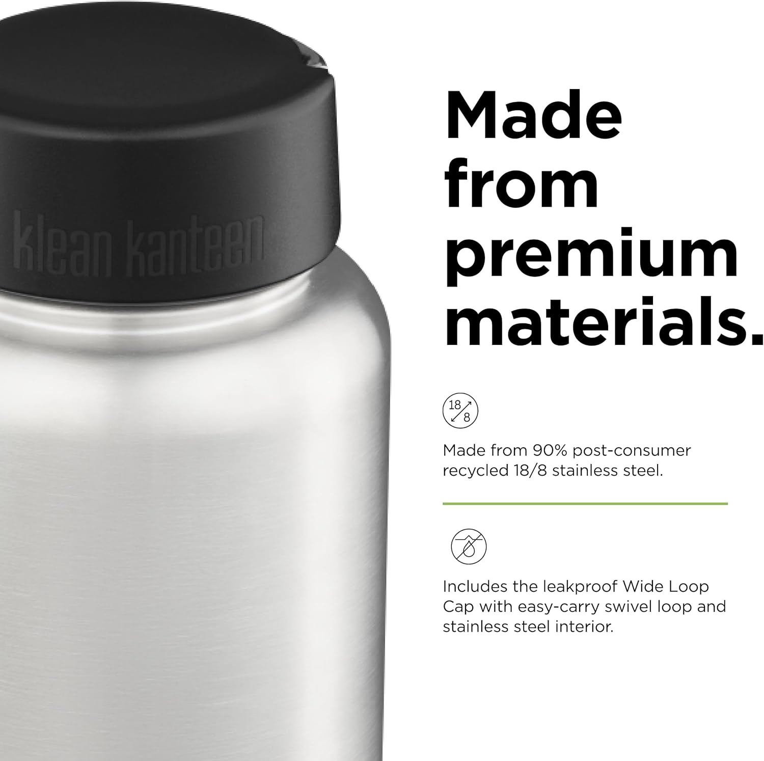 Top Reasons to Love the Klean Kanteen Wide Loop Cap!