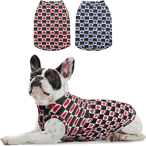 Miniatura 8 de Sychien Camisas de secado rápido para perros, raglán de verano, ropa pequeña en blanco, ropa pequeña, protección solar para perros y gatos, XXS