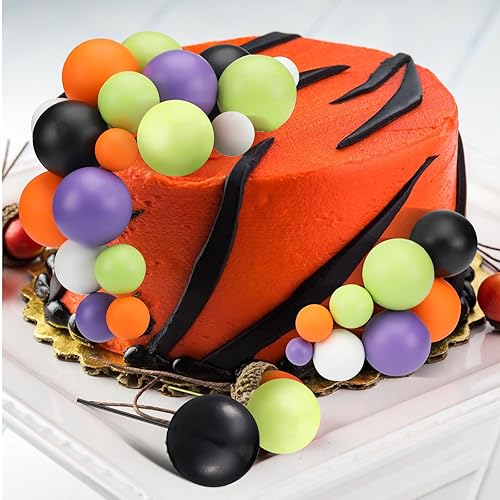 Miniatura 156 de 108 bolas para decoración de tartas, decoración de cupcakes, globos de espuma para hornear pasteles, boda, aniversario, decoración de cumpleaños