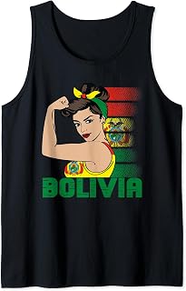 Bolivian Girl Bolivia girl Chica Boliviana Tank Top