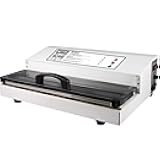 Weston Brands Vacuum Sealer Machine for Food Preservation & Sous Vide, Extra-Wide 5mm Bar for Sealing Bags up to 15