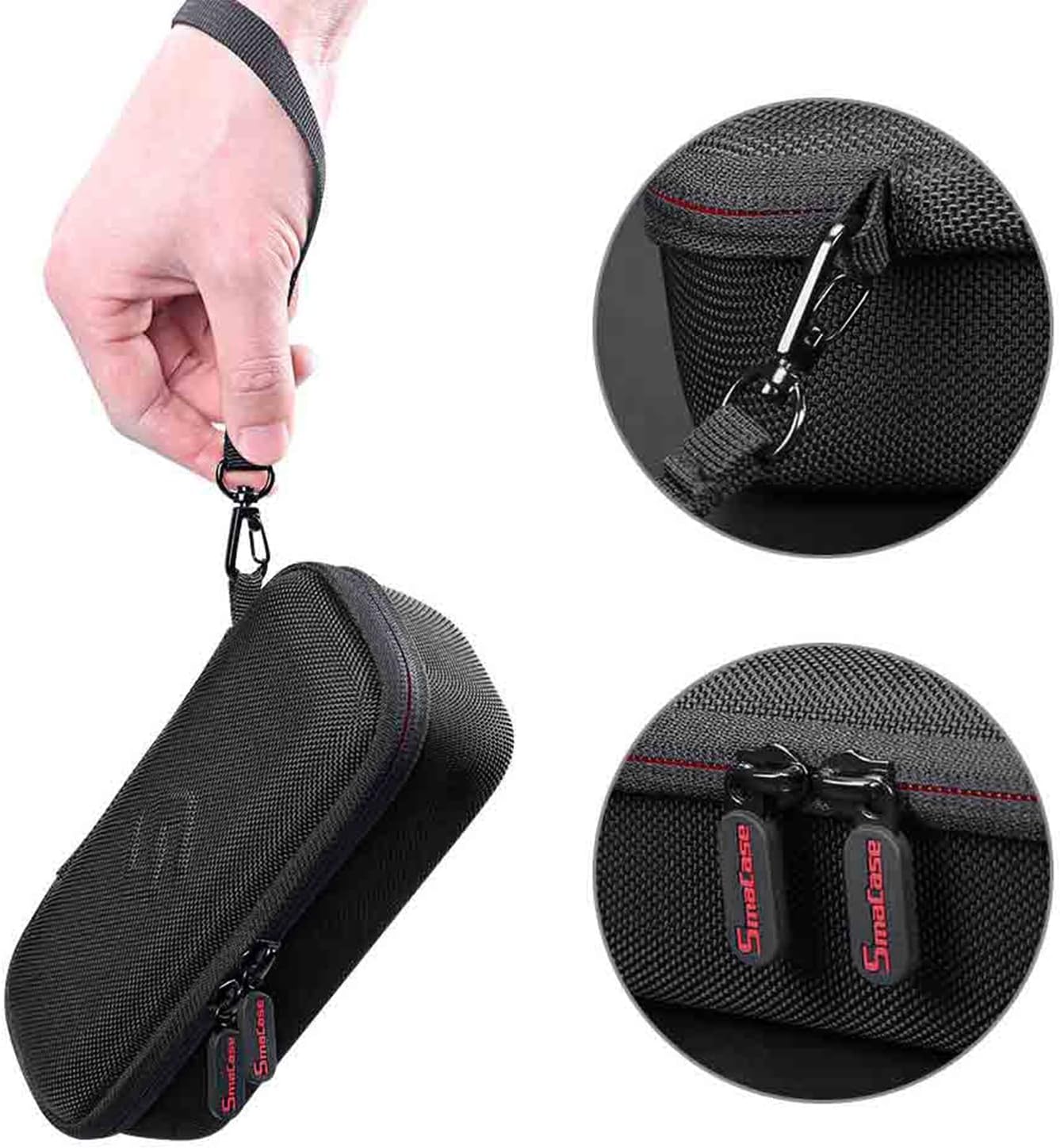 Smatree Osmo Pocket 3 Case, Hard Carrying Compact Case Compatible with DJI Osmo Pocket 3,Not for other Accessories,7.6 * 2.8 * 3.5 inch (XS) - Image 3