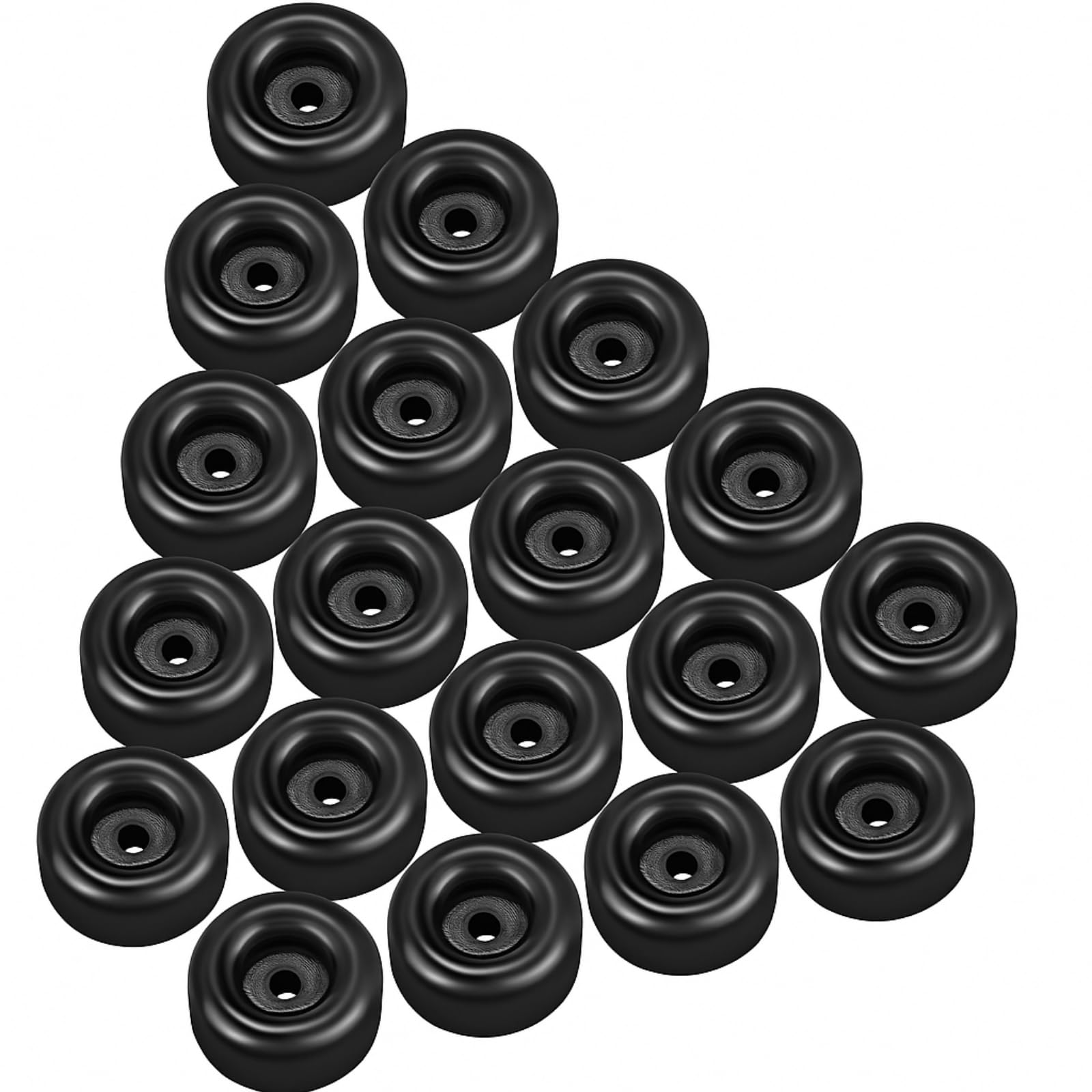 20 Packs 2.5" Trailer Ramp Door Bumper, Trailer Door Bumper