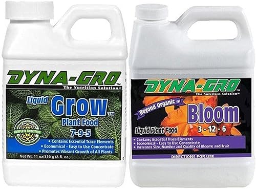 Dyna-Gro DYNAGB8OZSET Liquid Grow & Liquid Bloom, 8 onzas
