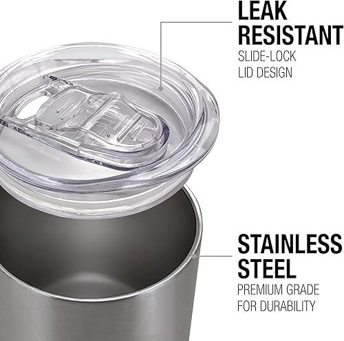 Miniatura 5 de Spongebob - Vaso oficial de doble cara con logotipo de doble cara, 12 onzas, taza de viaje de acero inoxidable, vaso de lago, aislado con tapa CARA