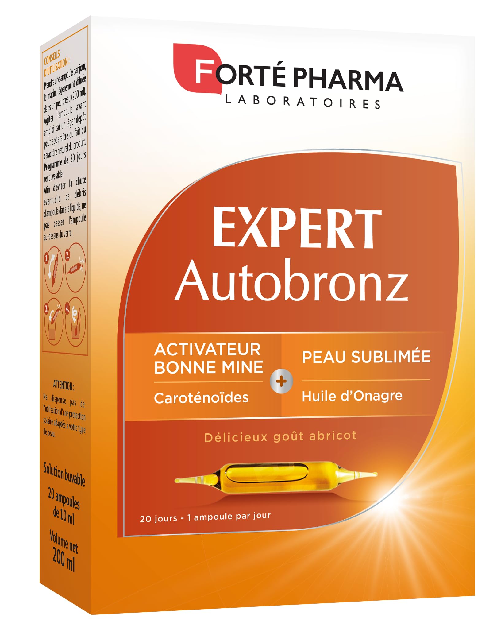 EXPERT AUTOBRONZ 30 AMPOULES DONT 10 OFFERTES