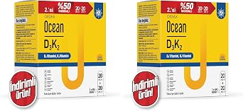 Orzax Ocean D3K2 Damla 2.%50 Indirimli 2 paketi