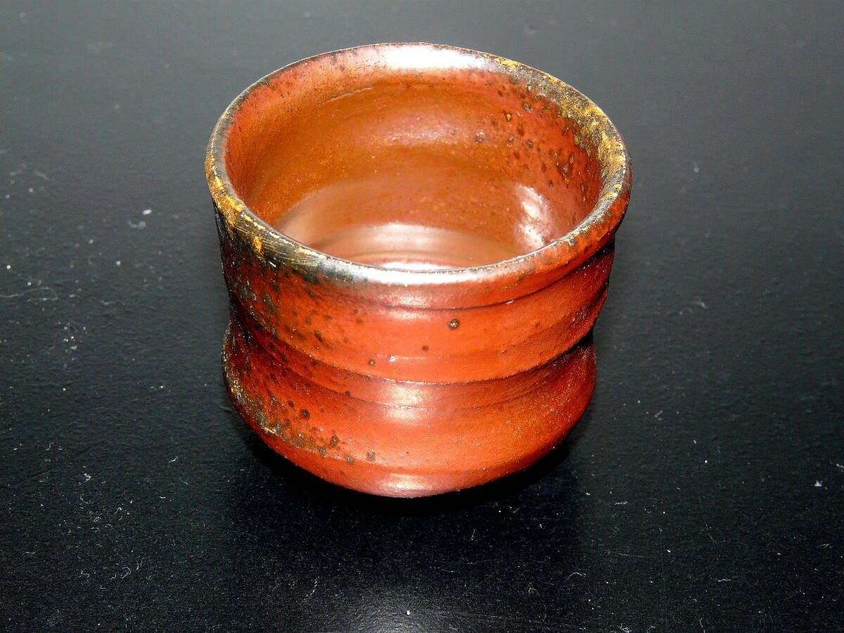 丹波焼 立杭焼 市野窯 ぐい呑み 木箱付き 1個 兵庫県