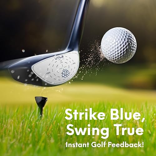 Miniatura 4 de UTILE Golf Club Labels for Universal Iron Oversized Wood and Putter  (300 Labels Pack) Golf Impact Tape for Golf Clubs, No Weight Added Golf Impact