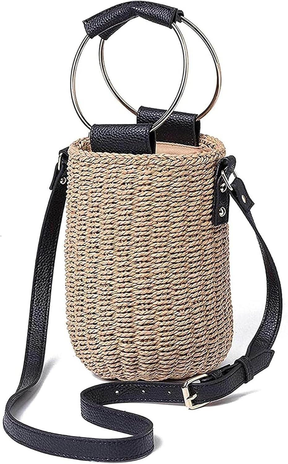 Straw Crossbody Bag Straw Handbag Straw Shoulder Bag Card