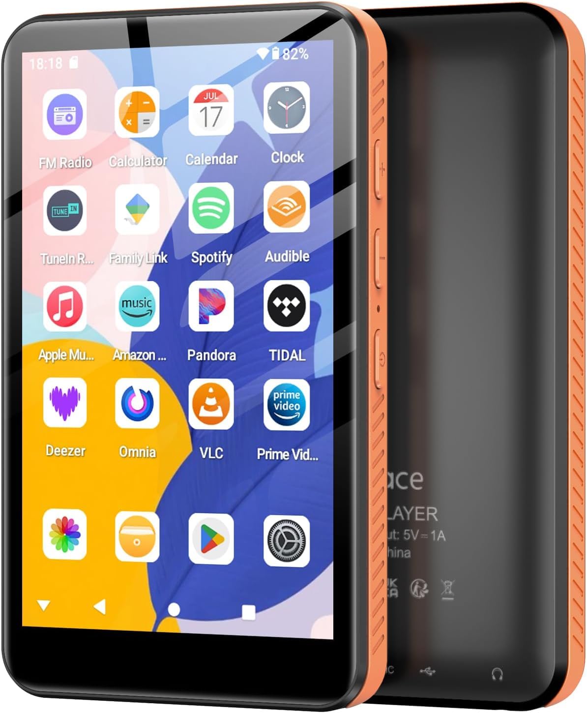 Amazon.co.jp: Android 13 mp3プレーヤー 4GB RAM+32GB ROM内蔵 4