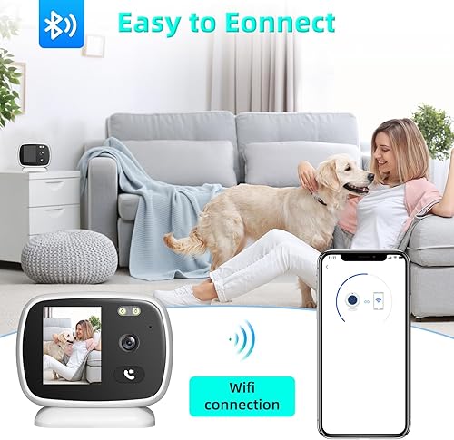 Miniatura 4 de Cámara de seguridad de videollamada Interior Baby cam