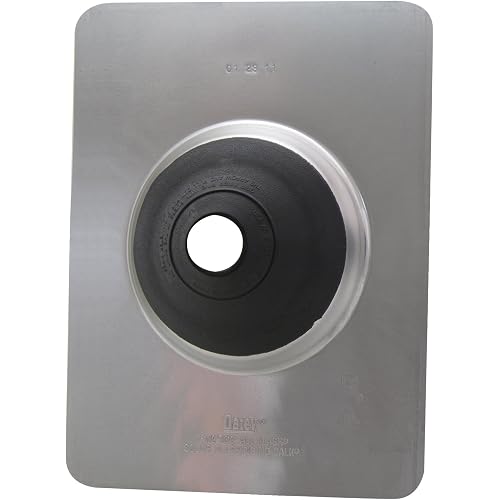 Oatey G12801 Solar Roof Flashing, Galvanized, 1-Pack, Gray