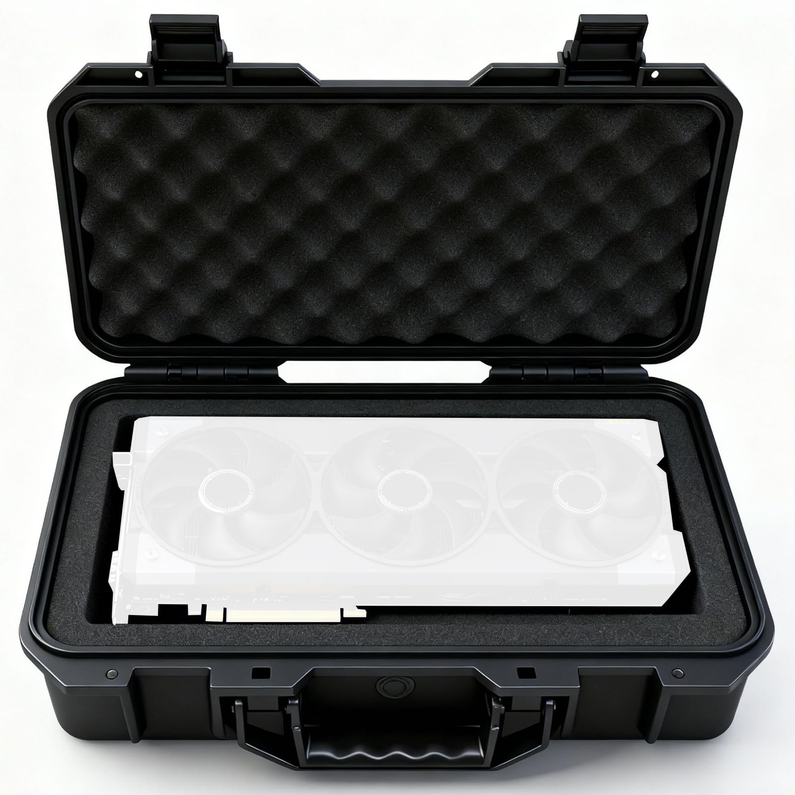 Custodia protettiva in ABS per scheda grafica GPU con schiuma ammortizzante per 38x17x9cm 33x15x8cm parti di computer GPU Storage Bag