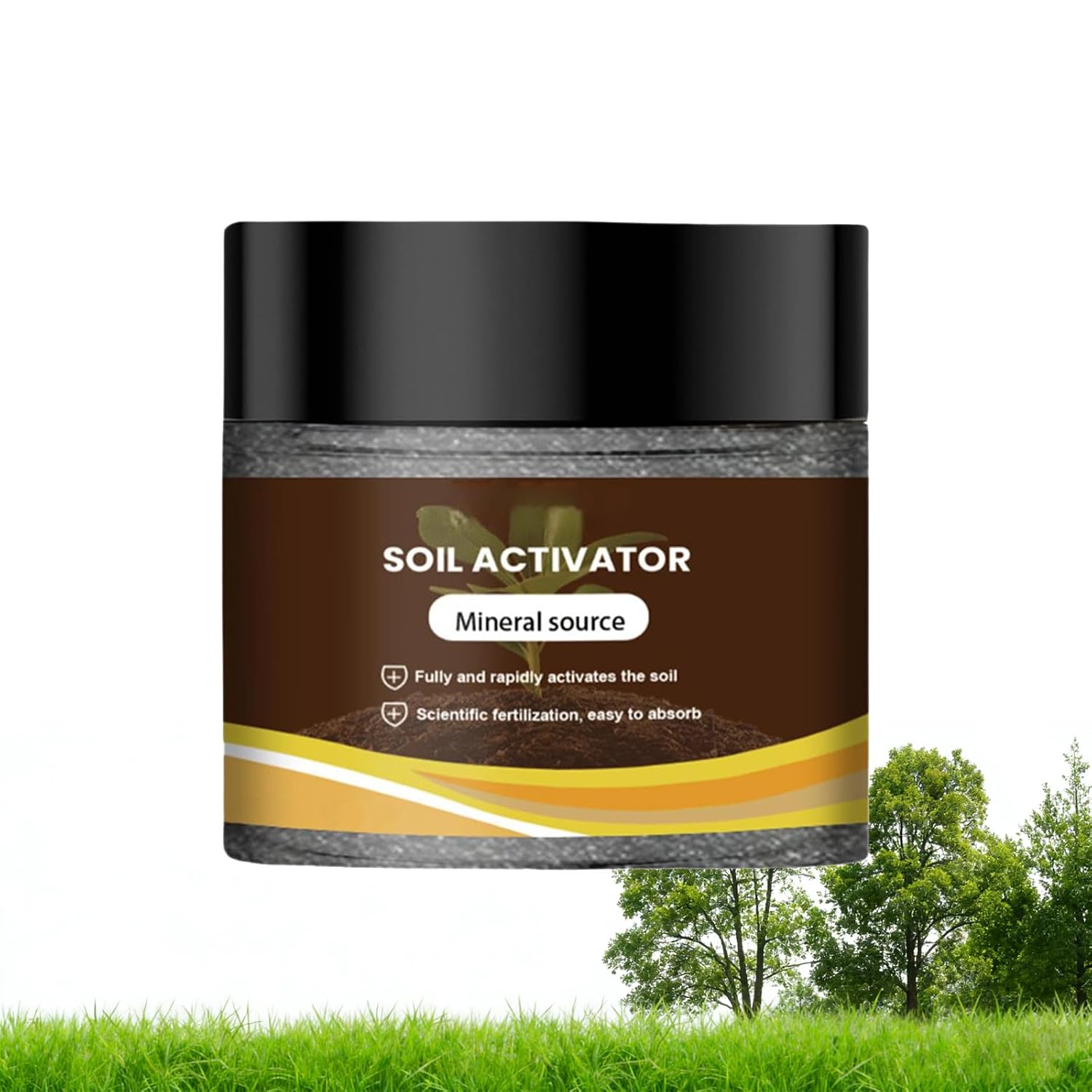 Soil Activator for Plants, House Plant Soil, Multifunctional Soil Revitalizer for Raised Garden Beds&Grass&Potting Mix 1pc