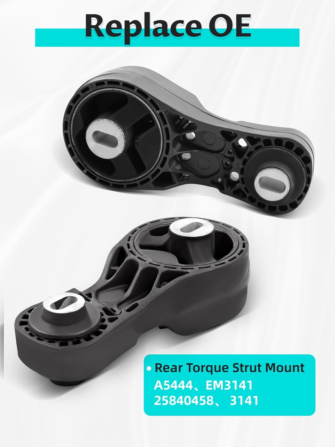 4Pcs Engine Motor Mount and Transmission Mount Kit Replacement for 2009-2019 Traverse/Saturn/Enclave /Acadia 3.6L Automatic, Replaces A5548HY A5549HY A5444 A5458HY