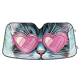 Summer car Windshield Sun Shade Foldable Collapsible Reflective Sun as seen on tv Products Protector Solar para carros L