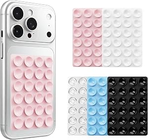 [5 PCS] Adhesive Suction Phone Sticky Grip Holder for Selfies, Videos