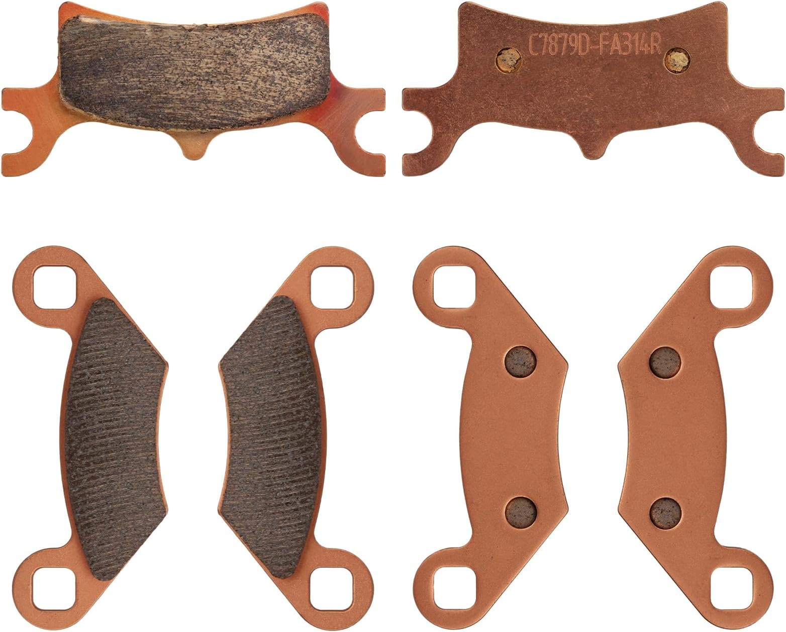 Brake Pad Set For Polaris Sportsman 500 400 450 335 Complete - Foto 5