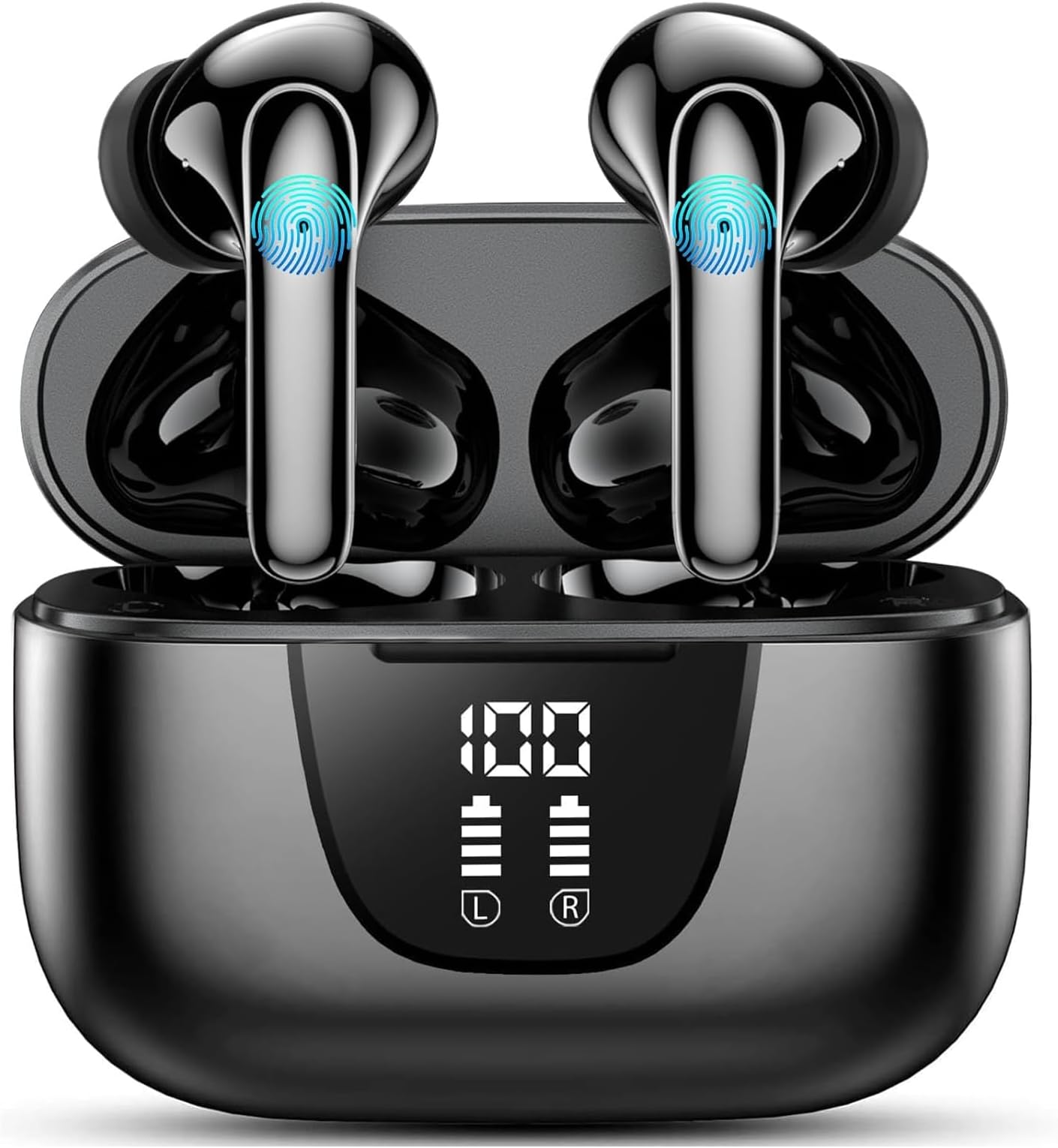 Écouteurs Bluetooth Intra-auriculaires QXQ - 60H Autonomie, Réduction Bruit, IP7 Étanche