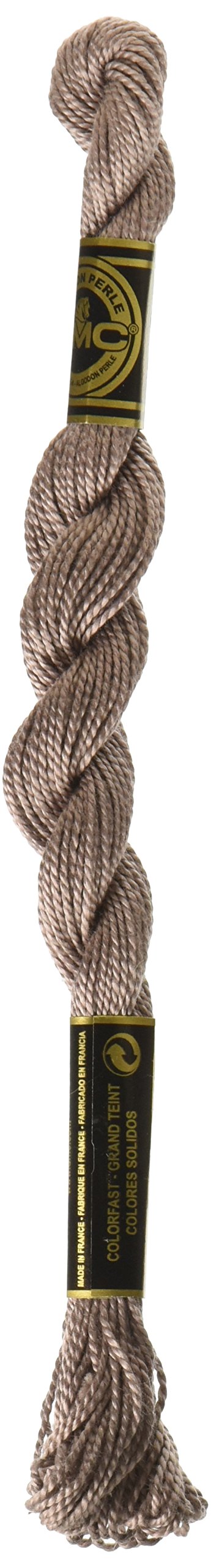 DMC Pearl algodón madejas, tamaño 5, Oscuro Carcasa Gris