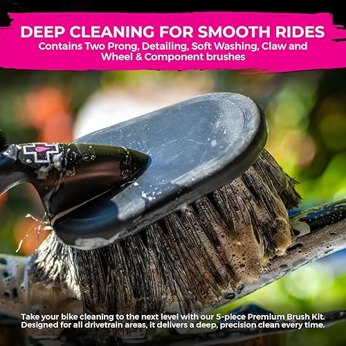 Vista 5 de Muc-Off Lubricante de cadena de motocicleta todoterreno, 13.5 onzas líquidas, lubricante de cadena de motocicleta, cera de cadena para todas