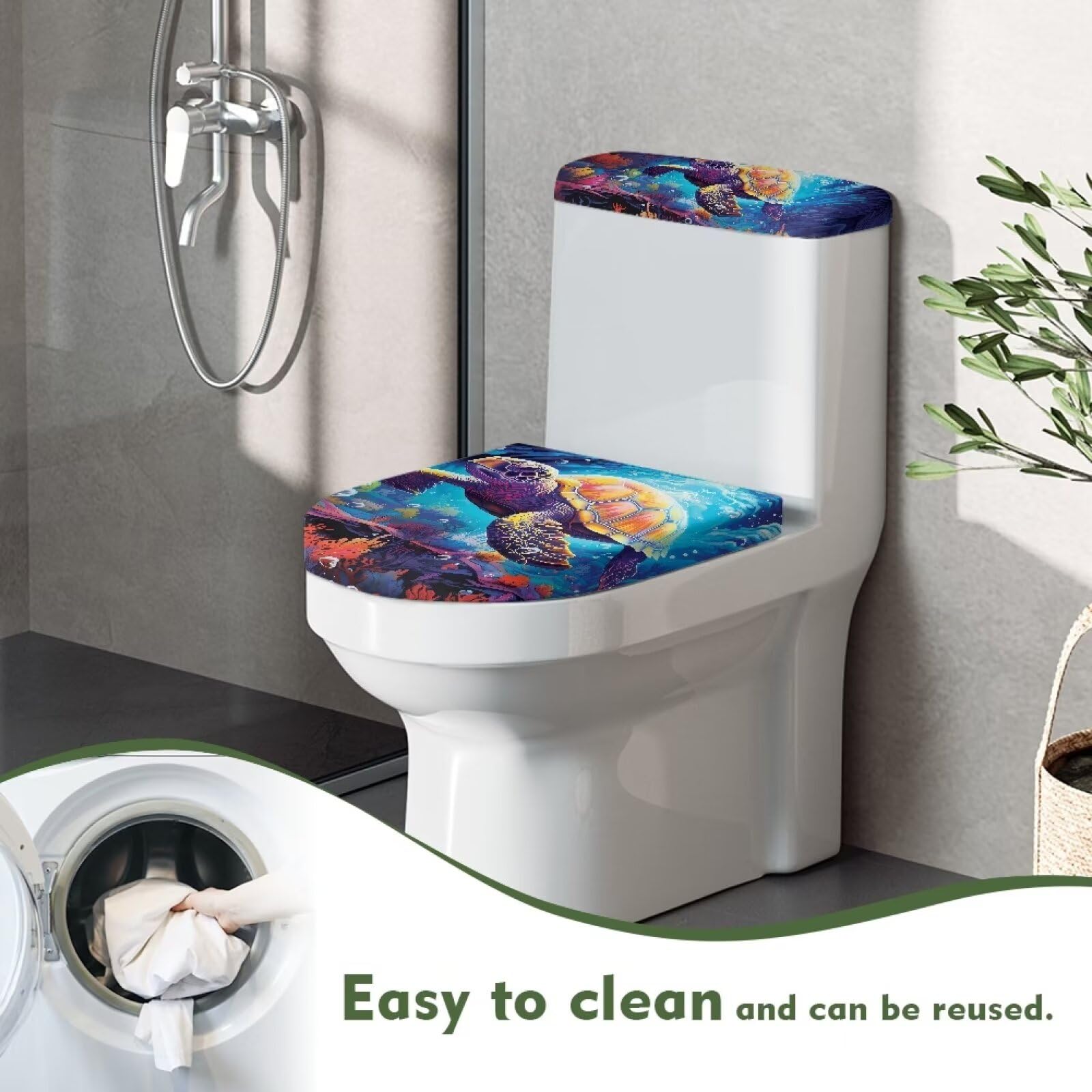 トイレカバー Amazon.co.jp: ZUXONGSY カメ トイレシートカバー バスルームセット