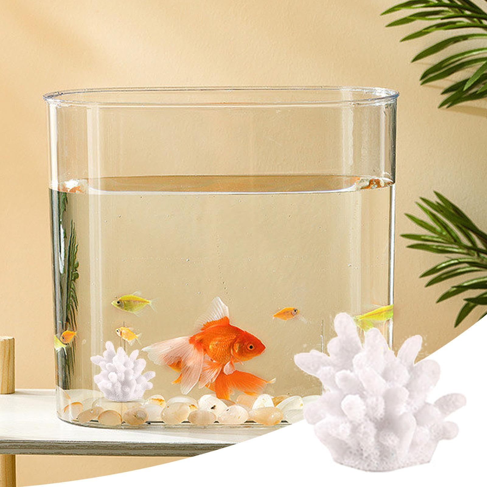 Künstliche Seekoralle für Handwerk – kleine Korallenornamente, Landschaftsdekoration, Korallenlandschaftsdekoration für Aquarienbüros, Tierterrarien und