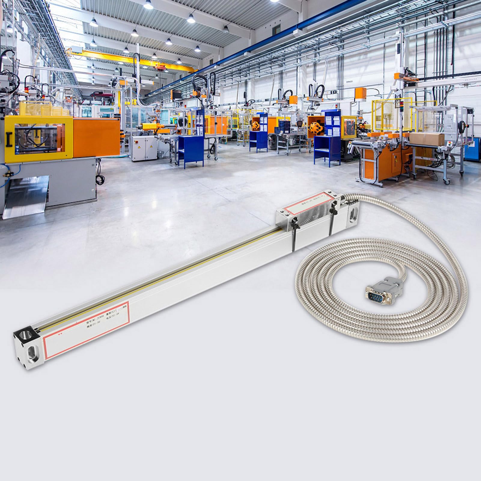 Fräsen Linearskala , 300 mm 12 Digitalanzeige Linearskala für den Außenbereich zum Austausch