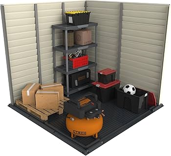 Amazon.com : Storemax Plus 7 Ft. W X 7 Ft. D Vinyl Garden Storage