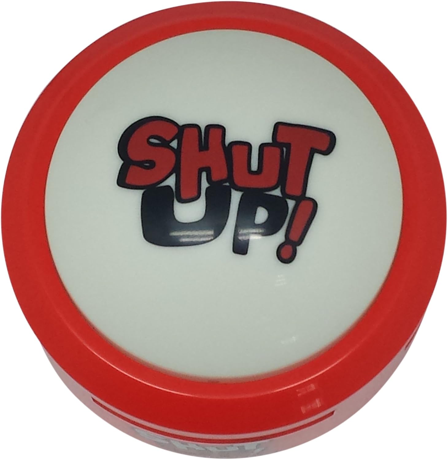 Shut Up Button - Talking Button Features Hilarious Shut Up Sayings - Talking Novelty Gift with Funny Sound Clips
