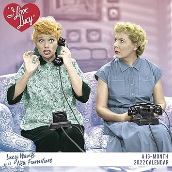 New I Love Lucy Year In A Box Calendar 2022 Ngtsdp