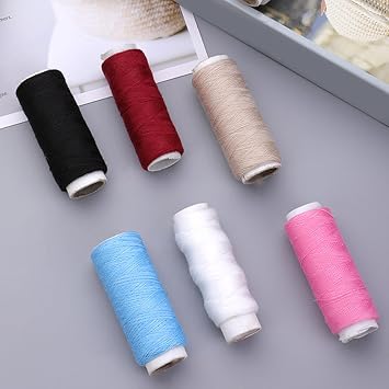 120 Spools Polyester Sewing Thread For Machine Hand Stitching Multicolored For Embroidery Quilting Upholstery Sewing