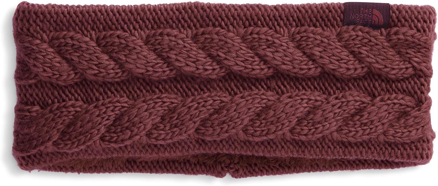 THE NORTH FACE Women's Oh Mega Headband | Winter Ear Warmer With Soft Cable Knit Texture & Fleece Lining