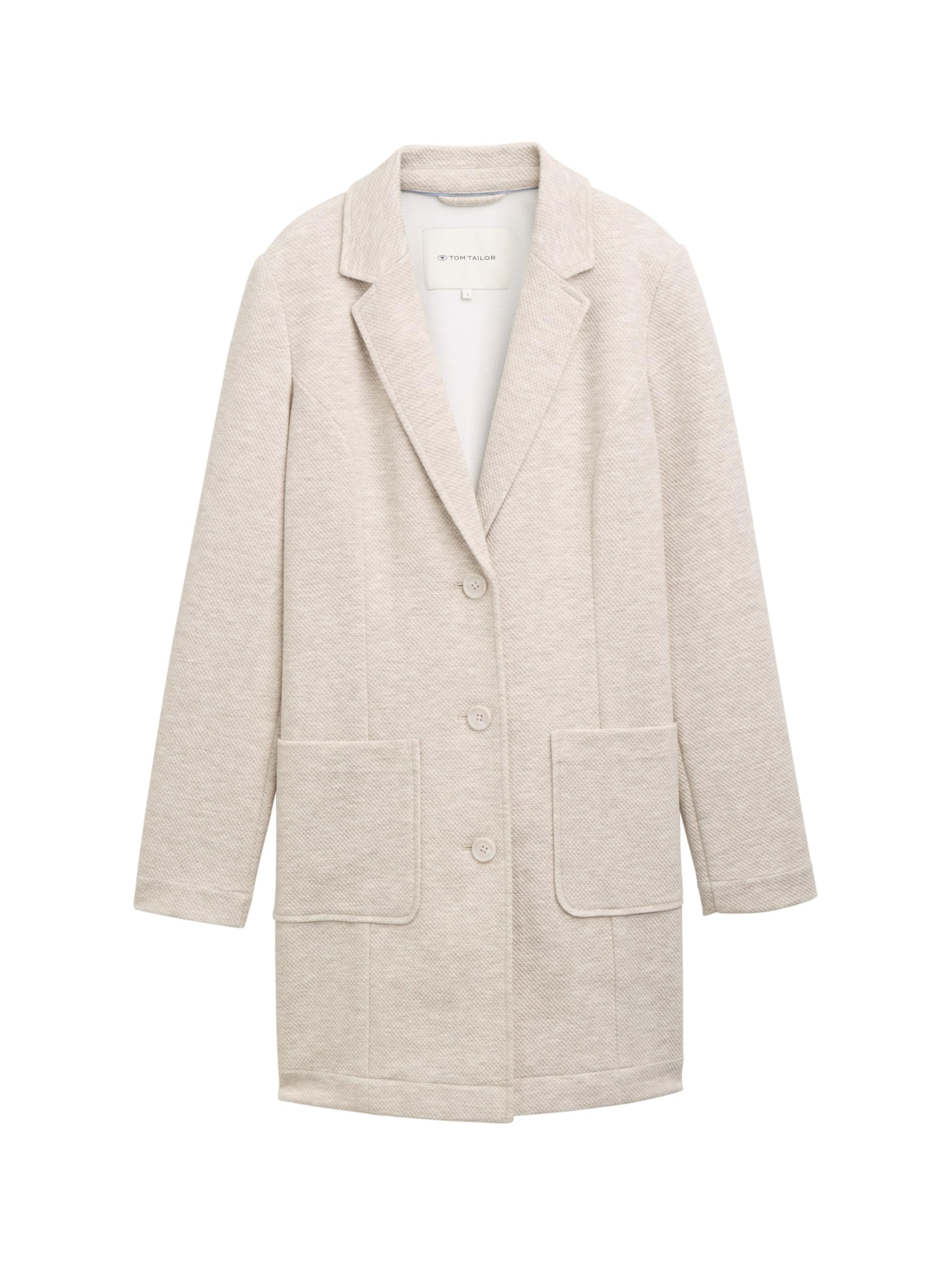 TOM TAILOR Damen Mantel mit Reverskragen