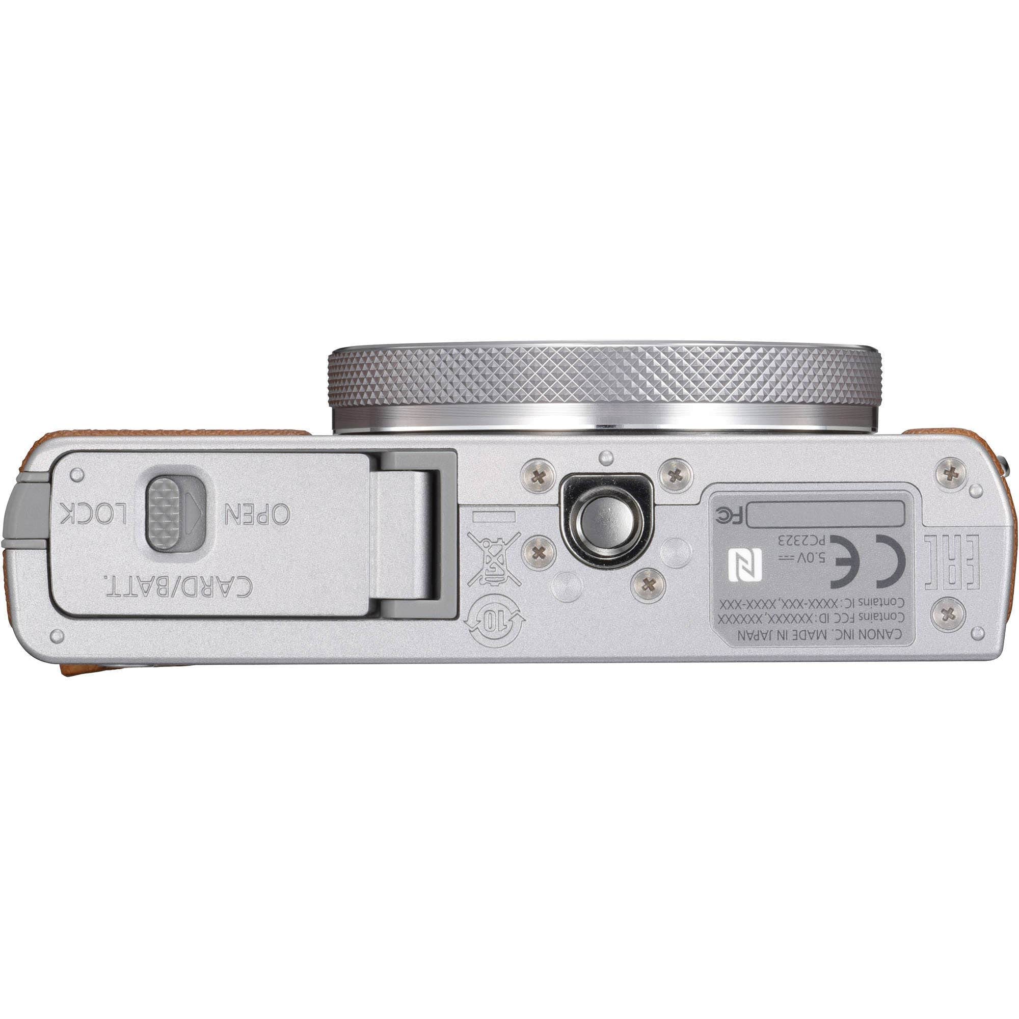 Canon PowerShot G9X Mark II Digital Camera, Silver - AU Version