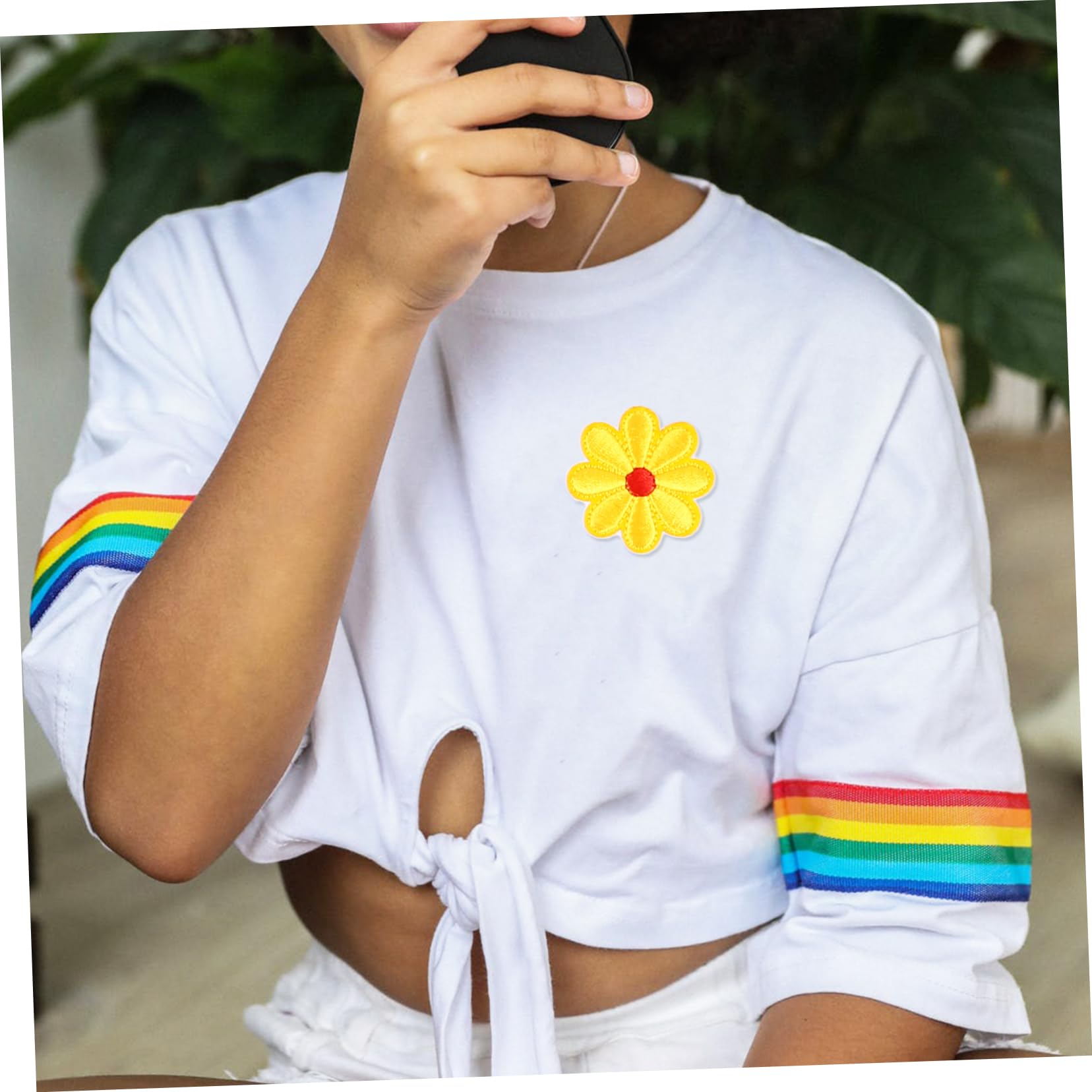 Gadpiparty 3 Set Toppe Termoadesive Ricamate Forma E Margherita Per Decorare Abbigliamento Borse E Costumi Facile Da Applicare Cucitura Per Personalizzare Stile 39 Pezzi*3