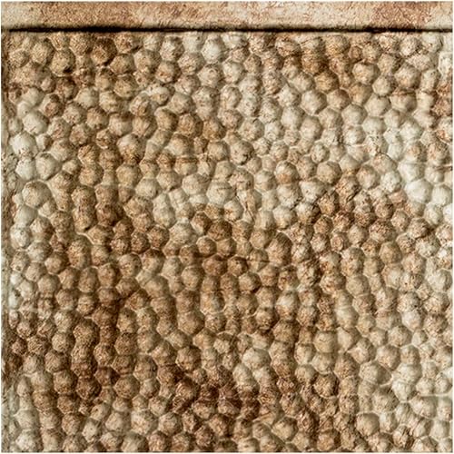 Miniatura 8 de FASÄDE Panel decorativo de vinilo martillado para salpicadero en ónix cepillado (muestra de 6 x 6 pulgadas) Ónix cepillado,Bronce antiguo,Bronce