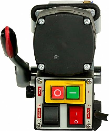 Miniatura 3 de Prensa de taladro magnética - Máquina de perforación portátil de 9.5 A con capacidad de corte anular de 1 9/16" y función de roscado - ECO.36+/T