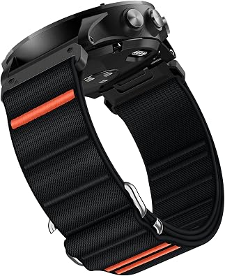 Suitisbest 22 mm Quickfit نايلون العصابات متوافق ل Garmin ووتش الفرقة فينيكس 5/فينيكس 6/فينيكس 7/فينيكس 8 فينيكس E 47 mm/فينيكس 5 زائد/فينيكس 6 برو/فينيكس 7 برو/فوريرونر 935