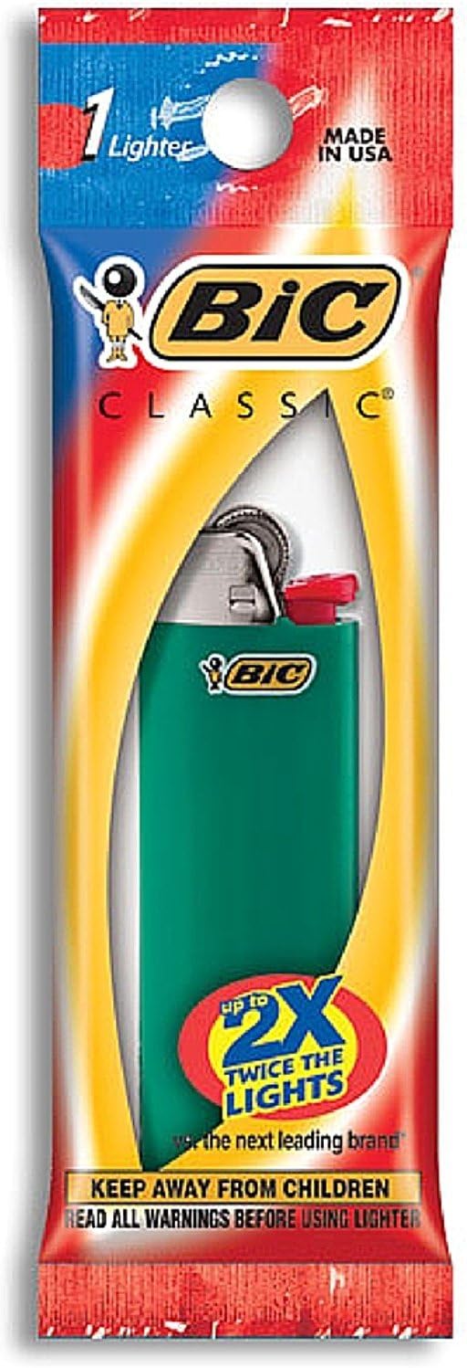 Bic Classic Disposable Lighter, Colors May Vary 1 ea (Pack of 11)