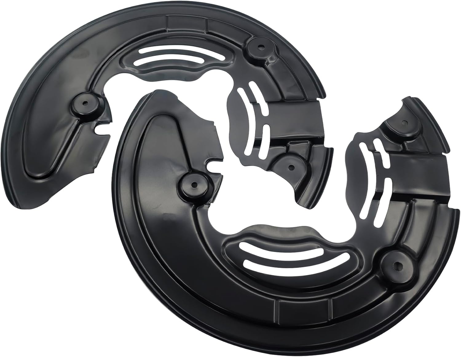 2PCS Brake Dust Shield Splash Front Left & Right Side For 2007-2022 Ford F-150 Truck Expedition, For 2007-2023 Lincoln Navigator 9L1Z2K004B, JL3Z2K004A, JL3Z2K005A, 9L1Z2K005B