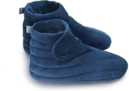 Chaussons chauffants micro-ondes aux grains ICEHOF