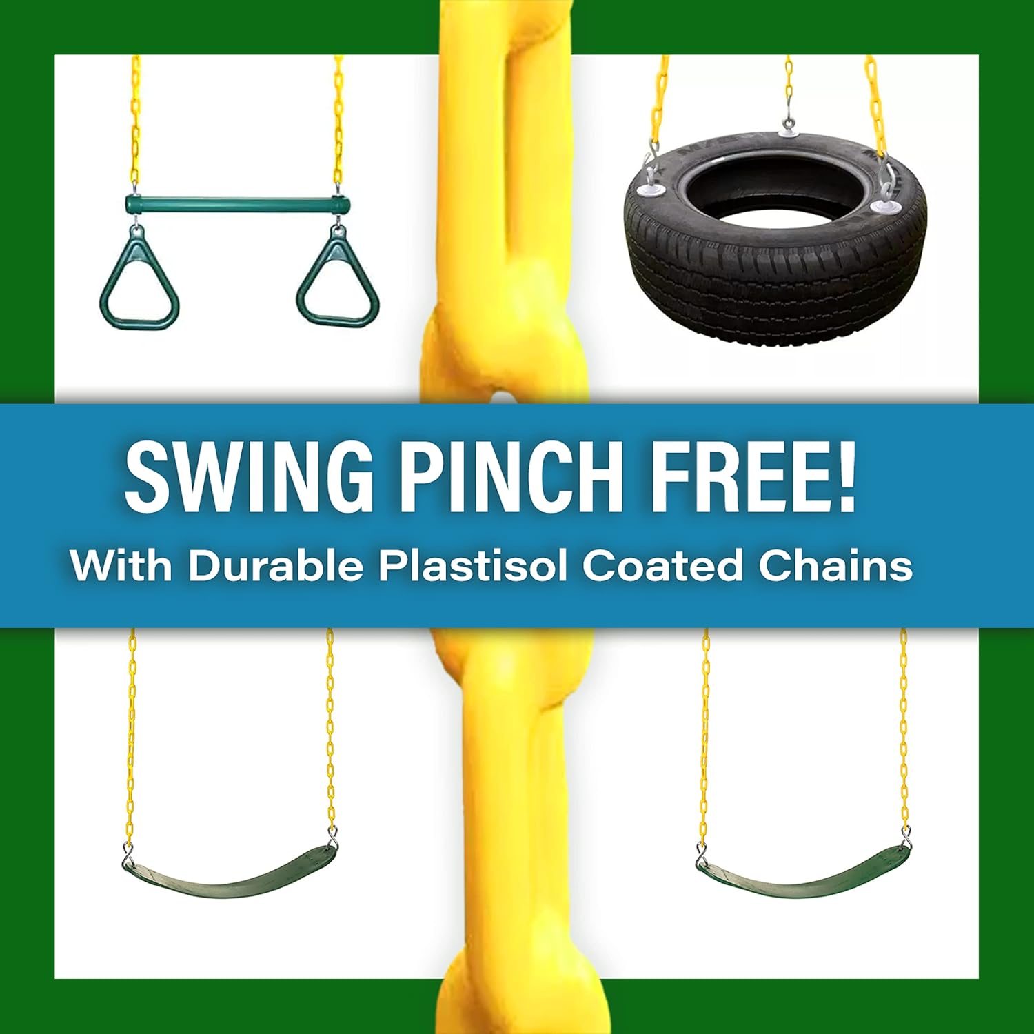 Extreme Swing Set - Solid Cedar Jungle Gym | Large Tower, Rock Climbing Wall, Wave Slide, Tire Swing, Swings Accessories | 26’ x 12’ Kids Playhouse | Easy Assembly and Pre-Assembled Components (#1) : Toys & Games