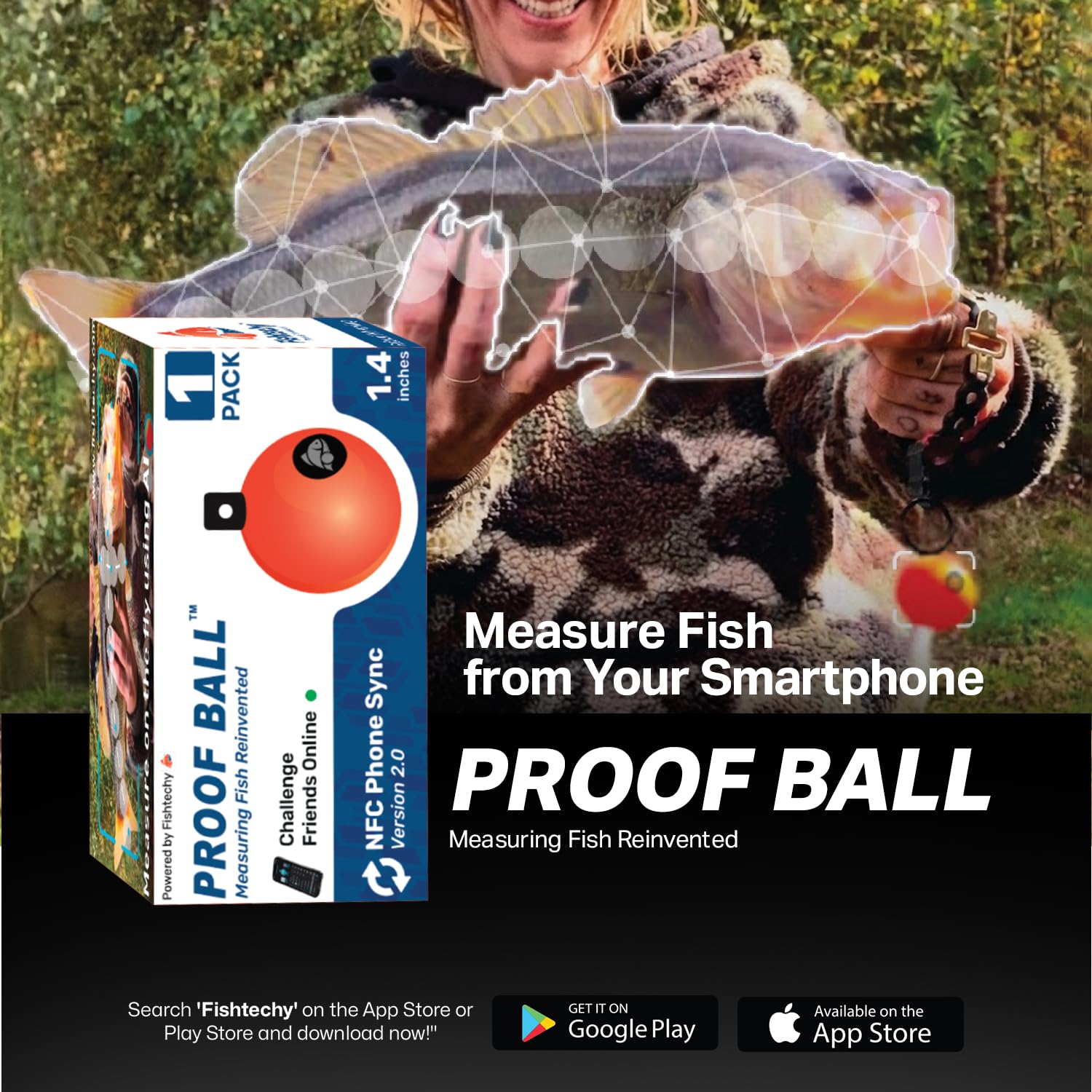 Proof Ball: Measure Fish from Your Smartphone