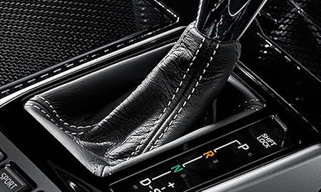 Amazon Toyota トヨタ純正 Gr ガズーレーシング 本革シフトレバーブーツ シルバーステッチ マークx Grx130 Grx133 Grスポーツ用 H29 09 シフトノブ 車 バイク