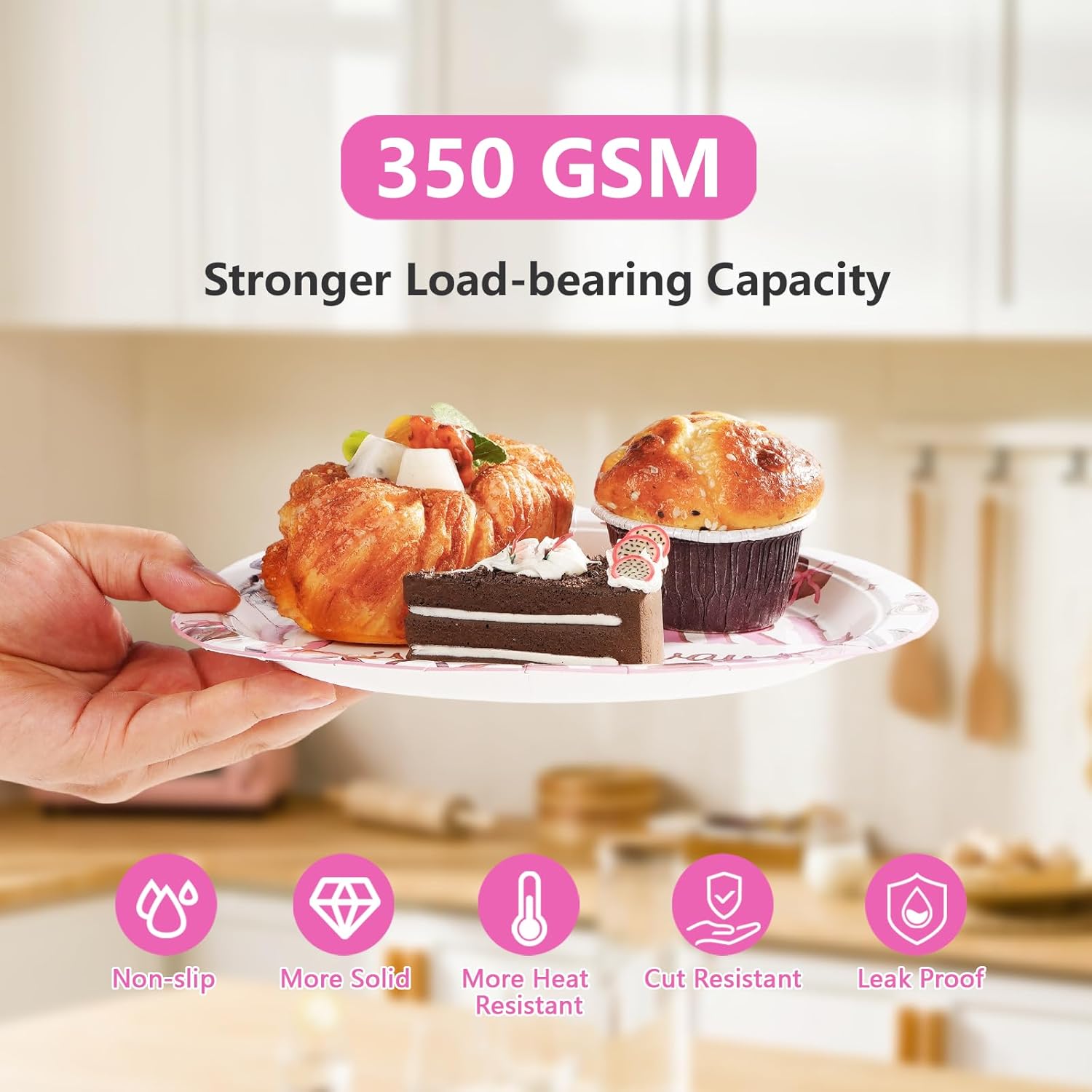 96Pcs Cowgirl Baby Shower Party Decorations Wild West Rodeo Plates and Napkins A Little Cowgirl is On The Way Decorations for Girls Western Rodeo Baby Shower Gender Reveal Birthday Supplies Serve 24