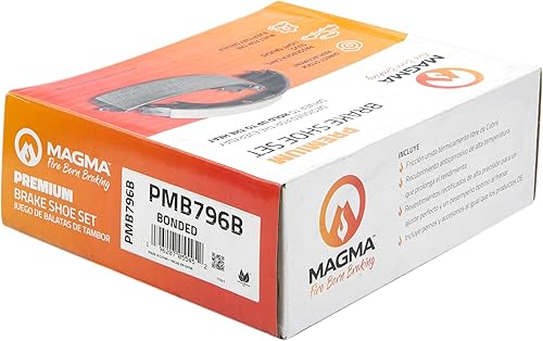 Miniatura 4 de MAGMA - Zapatas de freno de estacionamiento prémium PMB796B